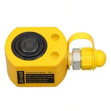 10T Hydraulic Cylinder Mini Portable Low Profile Ram Jack 1and#034; Stroke Lifting - 如圖所示 - 查看 3