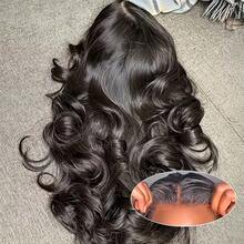 13x6 Wear And Go Human Hair Wig 250% Density Human Hair Straight Glueless Wigs Pre Plucked Pre Cut 13x4 Lace Closure Ready To Wear Wigs For Women Beginner Friendly ( 8-42inch) - Natural Black - Xem 17