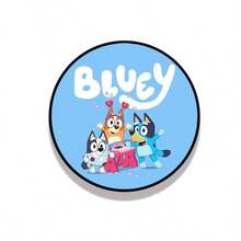 Bluey Brui 可折叠卡通动漫手机支架，便携式手机支架 - 彩色 - 查看 25