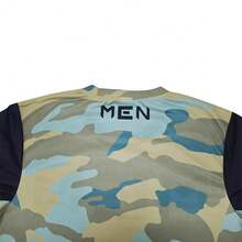DONUTFOX Ropa deportiva para bicicleta de montaña 2026, Traje de carreras, MTB BMX Descenso, Camiseta de motocicleta todoterreno DH, Hombre - Verde militar - Ver 5