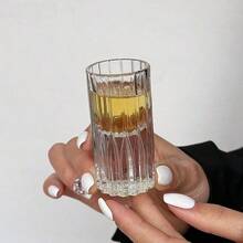 复古ins风玻璃杯，迷你一口杯，奢华高端酒杯，威士忌杯，高脚杯 - 查看 9