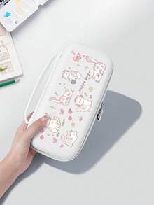 1pc Ins Style Cat & Bow Graphic Switch/Switch 2 Console Protective Case, Compatible With New Switch 2 (2025)/Switch NS/Switch OLED/Lite, Switch Gaming Accessories, Full Set Including Storage Pouch, Card Slot Base, Best Gift Compatible With Switch Players - Multicolor - View 23