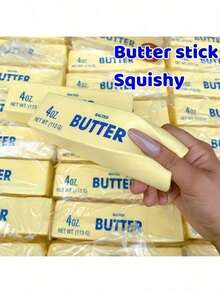 Squishee蜂蜜棒 - 柔软、慢回弹的捏捏乐玩具，散发着诱人的香味，是送给年轻人的完美圣诞礼物 - 彩色 - 查看 4