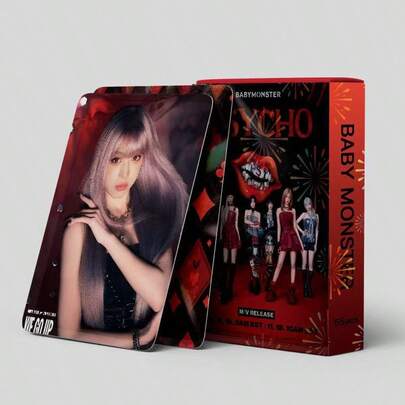 55 tấm thẻ nhỏ hình quái vật con, thẻ sưu tầm Star Peripheral LOMO.