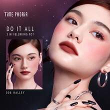 TIMEPHORIA 3-In-1 Elastic Velvet Mud, Multi-Use Makeup Product For Eyes, Lips & Cheeks, Featuring Smootouch Mud™ Technology With Ultra-Fine Stackable Pigments, Long-Lasting Concealing Formula, Built-In Silicone Makeup Applicator - 004 Vulcan - View 9