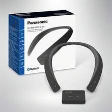 Panasonic WN10 Wireless Wearable TV Neck Speaker, Bluetooth, Built-In Microphone - 查看 3