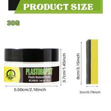 Dung dịch đánh bóng nhựa xe hơi Kineshinex - Phục hồi độ bóng đen, thích hợp cho bảng điều khiển/viền xe. Dung dịch đánh bóng đen bóng này có thể giúp các bộ phận nhựa (bảng điều khiển, tấm cửa, cản xe, lốp xe) của xe bạn trông như mới! Loại bỏ hiệu quả vết xỉn màu và trầy xước, khôi phục độ bóng như mới - Chỉ cần thoa bằng miếng bọt biển đi kèm! Hoàn hảo cho các bề mặt nhựa màu đen, mang lại độ bóng và bảo vệ lâu dài. - A - Xem 12