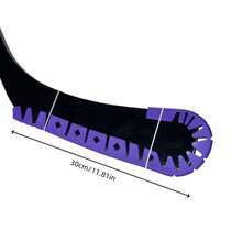 1pc Carbon Fiber/Wood/Composite Ice Hockey Stick Accessory Blade Curve Protective Cover, Suitable For Outdoor Training And Practice, 7 Color PE Wear-Resistant Protective Case - Purple - View 5