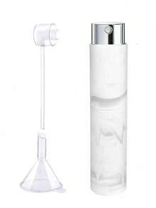 10毫升可重复灌装香水瓶，便携式迷你喷雾瓶，配有漏斗和灌装工具，防漏细雾香水喷雾器，可重复使用的香水分装工具，男女皆宜，是旅行、露营、出差、随身携带、手提包、居家、卧室、浴室的必备品，也是送给父母、朋友、婚礼的绝佳礼物。 - 彩色 - 查看 15