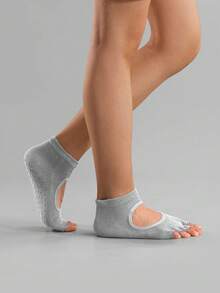 1 đôi tất năm ngón, tất thể thao & yoga, tất cổ ngắn - Nhiều màu - Xem 8