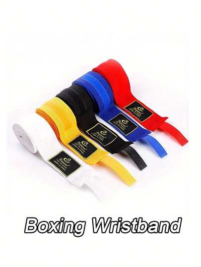 透气防滑拳击手绷带，适用于踢拳、综合格斗等运动，提供运动防护
