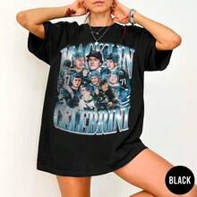 Macklin Celebrini Hockey Shirt, San Jose Sharks Sweatshirt, San Jose Sharks Shirt, Ice Hockey Gifts For Boy. - màu đen - Xem 1