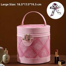 大容量化妆水桶包，多功能防水手提包，批发化妆刷，化妆包，旅行礼品袋 - 彩色 - 查看 14