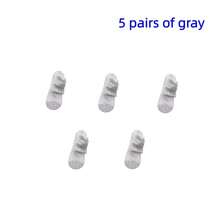 1/5 Pairs Women's Mesh Breathable Lace Spring Summer Short Socks - Black - View 10