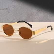 Bộ 1/4 gọng kính kim loại hình học cổ điển, thời trang, phù hợp cho mùa tựu trường, lễ hội âm nhạc, tiệc bãi biển, câu cá, lái xe, chơi golf và các dịp khác. - Nhiều màu - Xem 4