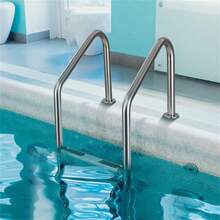 Stainless Steel Swimming Pool Ladder For Above Ground And In-Ground Pools, Durable And Rust-Resistant Pool Steps With Non-Slip Treads, Easy Climbing And Maintenance, Ideal For Backyard Pools, Garden Pools, Patio Pools, Summer Fun, Pool Parties, Water Activities, Outdoor Recreation, Family Gatherings, Pool Exercise, Seasonal Pool Setup, Stable And Reliable Support, Heavy-Duty Construction, Convenient Outdoor Use - A - View 11