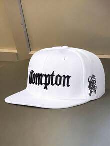 1 pieza Gorra unisex de ala ancha y parte superior plana con bordado de camuflaje, gorra de béisbol ajustable casual para hombres/mujeres, adecuada para primavera, verano, otoño, moda callejera, protección solar - Verde militar - Ver 8