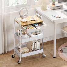 Storage Islands & Carts - White - View 3