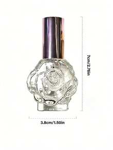 4 Stück 10ml Rose geformte nachfüllbare Sprühflaschen, geeignet für Kosmetika, Sprays, handgemachte Produkte, Schönheitszubehör, Geschenke, passend für Freundinnen oder Mütter - Übersicht 12