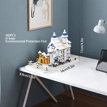 Bộ lắp ráp mini Lâu đài Hồ Thiên Nga gồm 2790 mảnh, mô hình lắp ráp độ khó cao dành cho người lớn, vật trang trí bàn làm việc, quà Giáng sinh/sinh nhật. - Nhiều màu - Xem 7