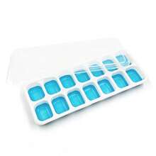 1/4 Silicone Ice Cube Tray, Multicolor Transparent 14/24 Grids Ice Cube Mold, Suitable For Refrigerator - Multicolor - View 17