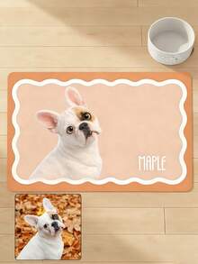 1 tấm lót thức ăn cho thú cưng tùy chỉnh, tấm lót cho chó cá nhân hóa với hình minh họa từ ảnh, tấm lót bàn ăn cho chó tùy chỉnh, tấm lót bàn ăn cho thú cưng cá nhân hóa, tấm lót thức ăn chống trượt cho chó, tấm lót bàn ăn cho mèo tùy chỉnh, quà tặng cho người nuôi chó, quà tặng cho người yêu mèo. - Nhiều màu - Xem 3