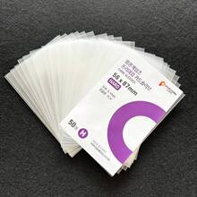 tehaoen 50-500pcs Korea Card Sleeves Clear Acid Free CPP HARD Photocard Holographic Protector Film Album Binder Photo Popcorn Card - 56*87mm - View 15