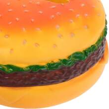 Hộp khăn giấy hình bánh hamburger 3D sáng tạo - Được làm từ nhựa chất lượng cao, bền chắc, hộp khăn giấy ngộ nghĩnh này có thiết kế hình bánh hamburger giống thật và phù hợp cho phòng tắm, phòng ngủ, phòng khách, nhà bếp, bàn làm việc, bảng điều khiển ô tô, quán cà phê và nhà hàng. - Nhiều màu - Xem 5