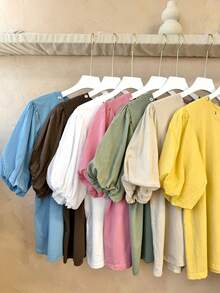 T-shirts pour femmes - Militaire verte - Voir 8
