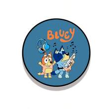 Bluey Brui 可折叠卡通动漫手机支架，便携式手机支架 - 彩色 - 查看 5
