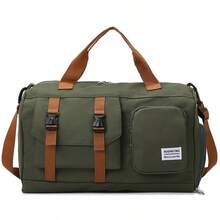 Travel Duffel Bag With Shoes Compartment Sports Gym Bag With Dry Wet Separated Pocket For Men And Women, Overnight Bag Weekender Bag Training Handbag Yoga Bag - Nhiều màu - Xem 8
