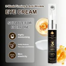 SUMIFANG 15毫升紧致3周抗皱眼霜，提亮暗沉疲惫的双眼，抗衰老，减少黑眼圈和眼袋，提供保湿和提亮效果。 - Hyaluronic Acid - 查看 7