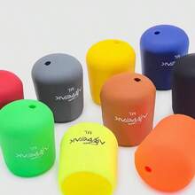 Assorted Fishing Rod Butt Pads, Rod Seat Pads, Rod Protective Sleeves, Rod Butt Caps, Rod Holder Shock-Absorbing Silicone Rod Grip Caps, Mixed Colors - Prevent Wear And Vibration Damage, Random Color - Multicolor - View 6