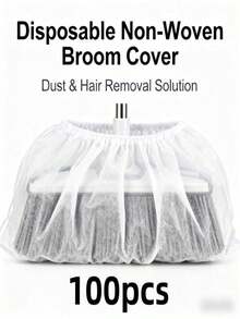 50/100pcs,Disposable Broom Cover, Ground Hair Cleaning Cover, Crevice Dust Adsorption Cleaning Tool - Multicolor - View 14