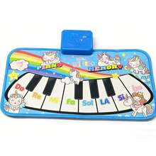 Thảm chơi âm nhạc cho trẻ em - Thảm đàn piano in hình dấu chân khủng long, Thảm chơi nhạc, Thảm đàn piano chân cho bé, Thảm tập bò âm nhạc giáo dục sớm, Thảm đồ chơi nhảy múa âm nhạc cho trẻ nhỏ, Thảm đồ chơi bàn phím đàn piano cho trẻ em, Quà tặng trò chơi tương tác giữa cha mẹ và con cái, Thích hợp cho bé trai và bé gái từ 3 tuổi trở lên, Quà tặng sinh nhật, lễ hội hoàn hảo cho trẻ em. - Nhiều màu - Xem 16