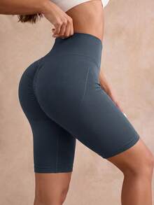 Cross Waistband Design, Simple And Versatile, Suitable For Outdoor Activities, Fitness, Yoga, Running And Other Scenarios. - Grey - View 6