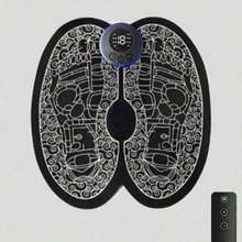 Nuevo Almohadilla Masajeadora Eléctrica Recargable para los Pies - Promueve la Circulación Sanguínea, Relaja los Músculos - Alfombra de Control Perfecta Adecuada para Hombres y Mujeres - Multicolor - Ver 14