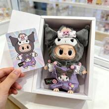 1pc POP MART Dimoo Blind Box Figurine Charm, Cute Cartoon Character Hanging Decor, Christmas Gift, Home Decoration - Multicolor - View 5
