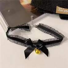 Cat Ear Hair Accessory Headband, Sexy Fox Headband, Cat Headband, Bell, Live Streaming Prop, Funny Hair Clip, Rabbit - F2039 Black Necklace - View 3