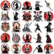 50张复古武士武士贴纸，剪贴簿用品，文具，行李箱，笔记本装饰贴纸批发 - 顏色 - 查看 4