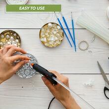 Keo dán nóng chảy dạng que, keo dán nóng chảy độ nhớ cao, đồ thủ công DIY, keo dán thủ công chắc chắn, thích hợp để làm thiệp chúc mừng, dán mép vải, sửa chữa xốp, ruy băng và hoa giả, cố định tấm xốp, v.v. Súng bắn keo nóng chảy, keo dán nóng chảy dạng que, keo dán nóng chảy dạng que cỡ lớn, súng bắn keo nóng chảy nhiệt độ thấp. - Nhiều màu - Xem 4