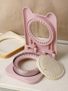 Girls' Hearts Pink Sandwich Die Round/Love-Shaped Biscuits Die Baking Convenient And Quick Die Breakfast Afternoon Tea Tools. - View 8
