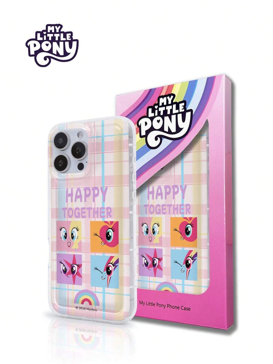 Hasbro MY LITTLE PONY Ốp lưng điện thoại trong suốt hình hoạt hình nữ tính chính hãng, phù hợp với các dòng điện thoại Android, Samsung Galaxy Series, iPhone 17, 17 Air, 17 Pro, 17 Pro Max, 11, 12, 13, 14, 15, 16 Pro, 16 Pro Max, 14 Plus, 15 Plus, 16 Plus, 15 Pro Max, 16 Pro, 16 Pro Max, XR - Nhiều màu 1 - Xem 1