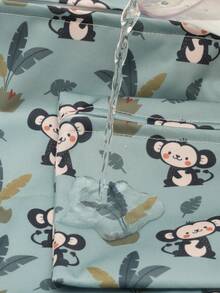 2pcs Cute & Fashionable Pattern Baby Diaper Wet Dry Bag/Storage Bag, Suitable For Baby Shower, Home Decor And Gifts - Multicolor - View 6