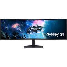 Samsung 49 Odyssey G9 G95C DQHD 240Hz 1ms(GtG) DisplayHDR 1000 Curved Gaming Monitor - 黑色 - 查看 1