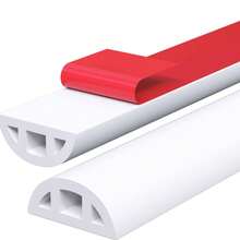 1 Roll 39.37Inch Bathroom Water Barrier, Self-Adhesive Shower Door Sill Dam,Self-Adhesive Foldable Countertop Water Dam, Suitable For Bathroom And Kitchen Floor Countertop Wet And Dry Separation Water Splash Protection - Multicolor - View 12