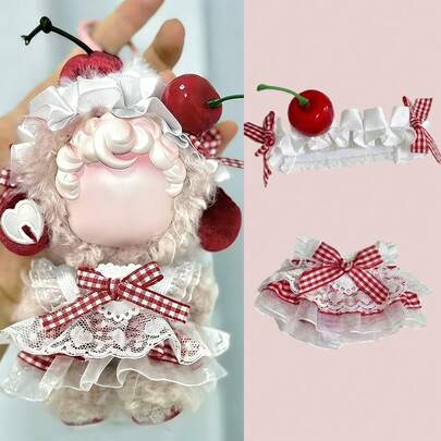 Quần áo búp bê SP 10cm/13cm, Phụ kiện búp bê dễ thương, Quần áo búp bê, Bộ trang phục, Quần áo cho thú nhồi bông, Bộ phụ kiện búp bê, Thích hợp cho búp bê SP