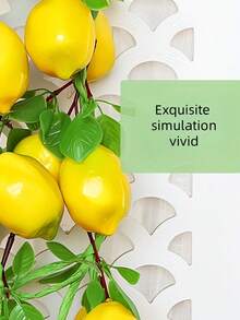 1 dây leo chanh vàng nhân tạo, mỗi dây có 8 quả chanh, làm bằng xốp, thích hợp cho các khách sạn vùng quê, nhà hàng, cửa hàng trái cây, vườn nhà, sân trong, đạo cụ phim ảnh, tạo không khí mùa hè. Dây leo chanh nhân tạo thích hợp cho các buổi dã ngoại mùa hè, tiệc bể bơi, lễ hội mùa thu hoạch, đám cưới, cắm hoa trên bàn, trang trí cổng vòm, đạo cụ chụp ảnh. - Nhiều màu - Xem 9