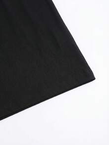 Áo thun ngắn tay màu đen dành cho bà mẹ mê bóng đá - màu đen - Xem 9