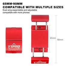Aluminum Alloy Bike Phone Holder Hidden Design For Mountain And Road Bicycle Cycling Navigation Stand Universal 3.5-7 Inch Phones - Multicolor - View 8